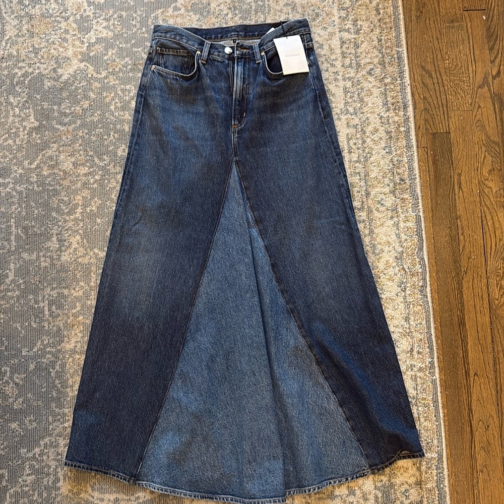 NWT Goldsign Denim Jean Skirt